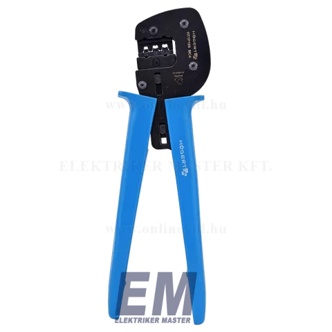 Krimpelő présfogó szolár kábelekhez MC4 krimpelő fogó Solar krimpelő szerszám 27cm Högert HT1P199