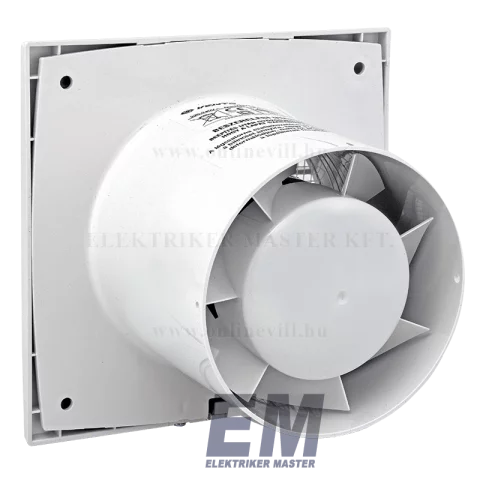 Elszívó Ventilátor 100 mm 14W Golyóscsapágyas Fehér Vents 100SL