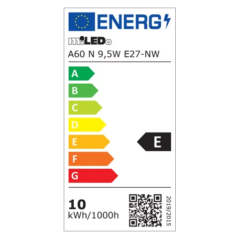 E27 LED Izzó 9,5W 4000K természetes fehér 1050lm Kanlux MIO 31205