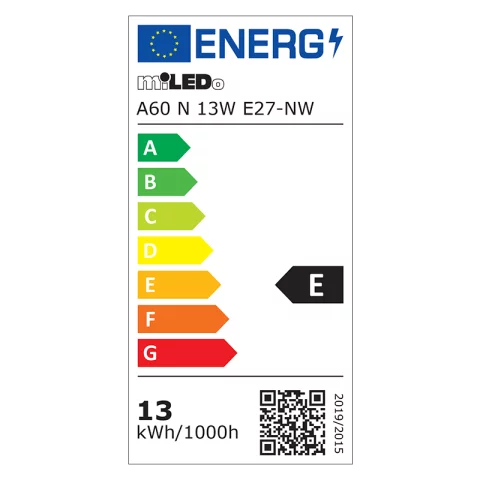 E27 LED Izzó 13W 4000K természetes fehér 1520lm Kanlux MIO 31207