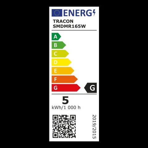 MR16 LED Spot Izzó 5W 2700K 12V AC/DC meleg fehér Tracon SMDMR165W
