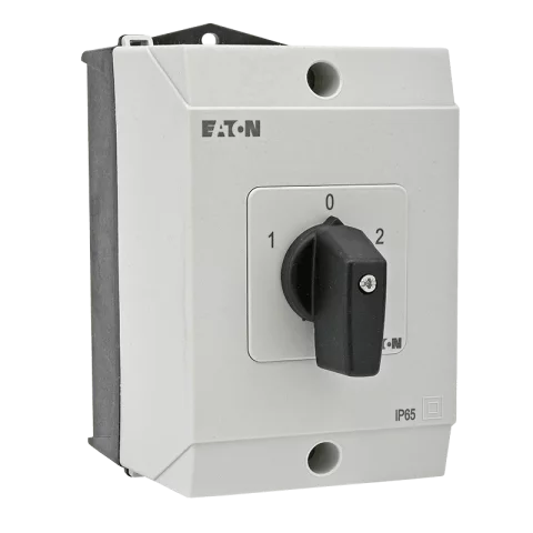 Eaton Kapcsoló 3P 20A 1-0-2 állású átkapcsoló Tokozott választókapcsoló T0-3-8212/I1 207123
