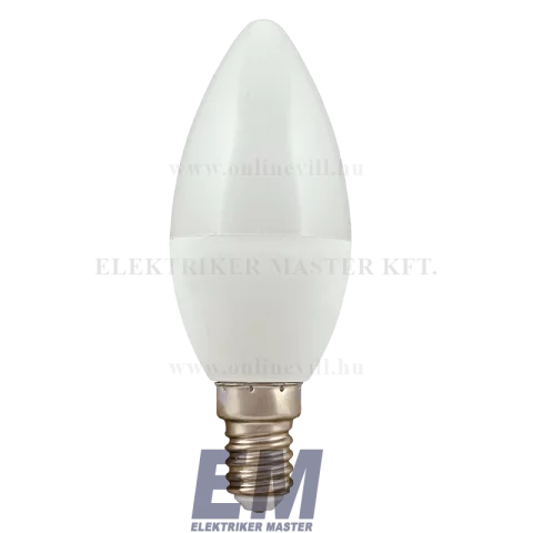 E14 LED Gyertya Izzó 8W 4000K természetes fehér Commel 305-832