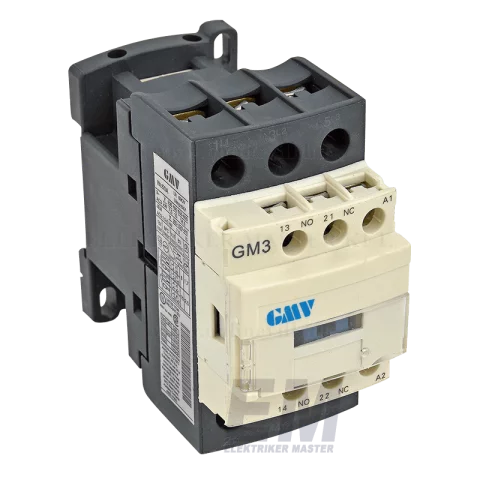 GMV GM3-AC-D32N mágneskapcsoló kontaktor 32A 230V AC
