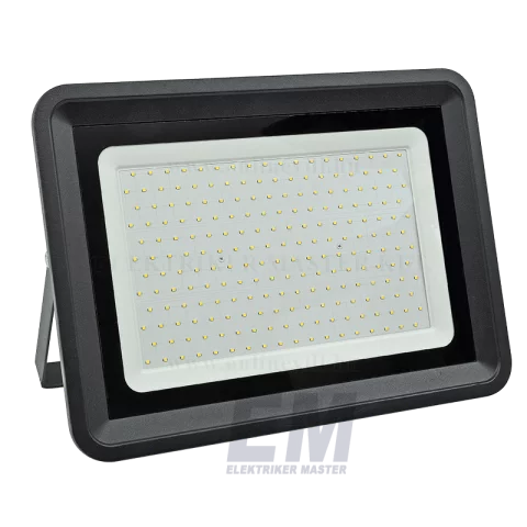 LED Reflektor 200W 6000K Fekete Optonica Classic Line2 FL5838