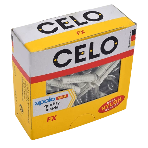 Műanyag dübel tipli 6x30 + 4,5x45 csavar Nexus Apolo/Celo 96FXSZ (50db/csomag)