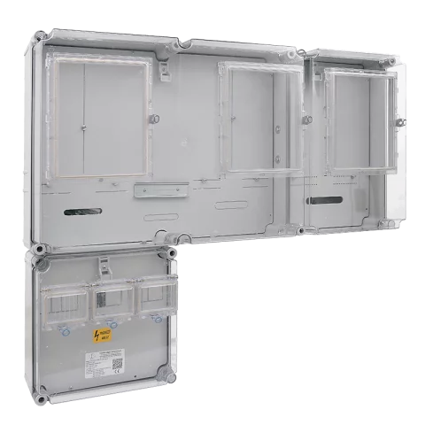 Csatári Plast PVT 7590 Á-V-H Fm-SZ 1/3 fázisú kombinált villanyóra szekrény (n+é+H) szabadvezetékes