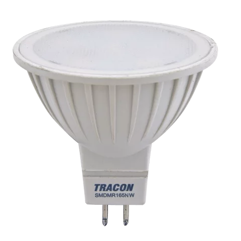 MR16 LED Spot Izzó 5W 4000K 12V AC/DC természetes fehér Tracon SMDMR165NW