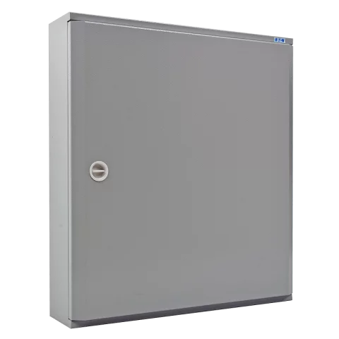 Lemezszekrény maszkolt 72 modulos IP30 falon kívüli elosztó szürke Eaton BF-O-3/72-G-C 283044