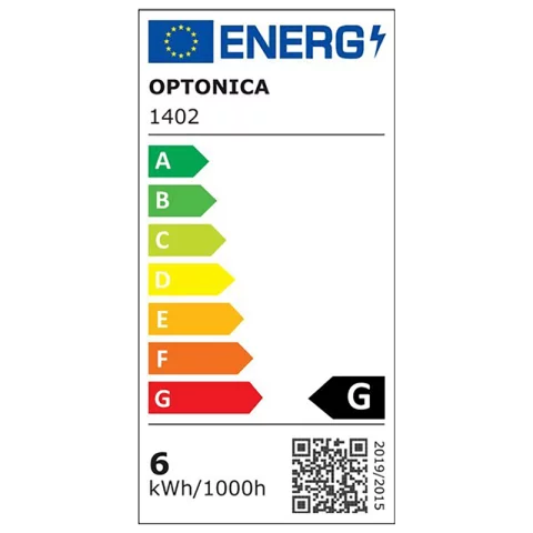 E14 LED Izzó 5,5W 4500K természetes fehér kisgömb P45 Optonica 1402