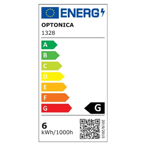 E27 LED Izzó 5,5W 4500K természetes fehér kisgömb Optonica 1328