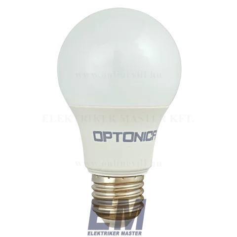 E27 LED Izzó 10W 6000K hideg fehér prémium Optonica SP1718