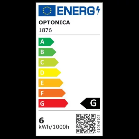 E27 LED Spot Izzó 6W 6000K hideg fehér R63 Optonica SP1876