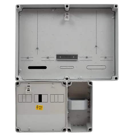 Csatári Plast PVT 6075 Á-V Fm-SZ 1/3 fázisú kombinált vill szekrény 80A szabadvezetékes+1530FF E020