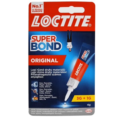 Pillanatragasztó 3g univerzális tubusos ragasztó Loctite Super H2733067