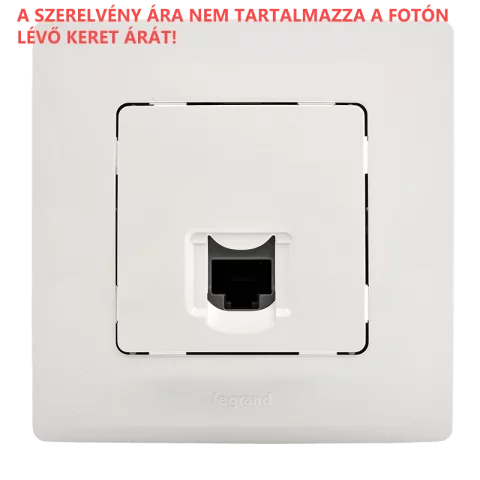 Legrand Niloé RJ45 Cat5 UTP aljzat fehér 764571