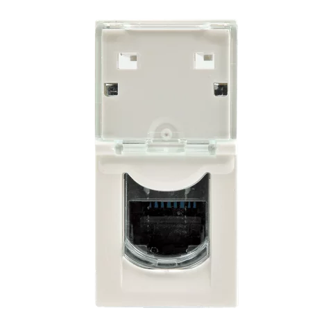 Legrand Program Mosaic LCS2 RJ45 aljzat Cat 6 UTP 1 modul fehér 076561