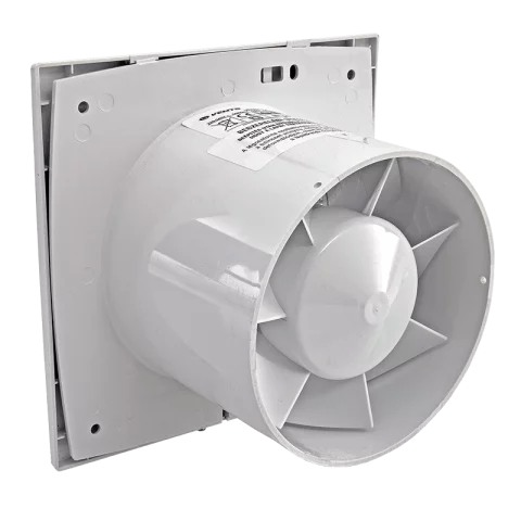 Elszívó Ventilátor 125 mm 9W Siklócsapágyas Fehér Vents 125S