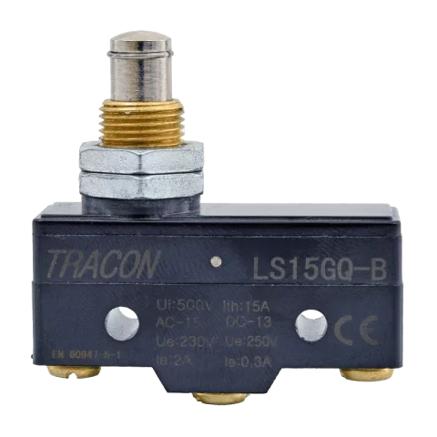 Helyzetkapcsoló végálláskapcsoló hosszú kúpos Tracon LS15GQ-B