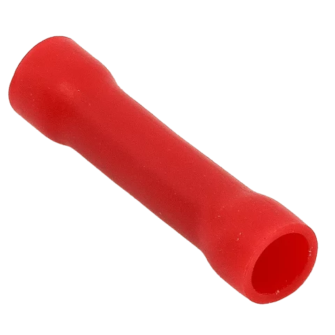 Szigetelt toldóhüvely 1,5mm2 piros Tracon PTH