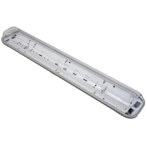 LED Fénycső Armatúra 2x 60 cm IP65 por és páramentes led lámpatest GTV Helios GT-HEL218-00