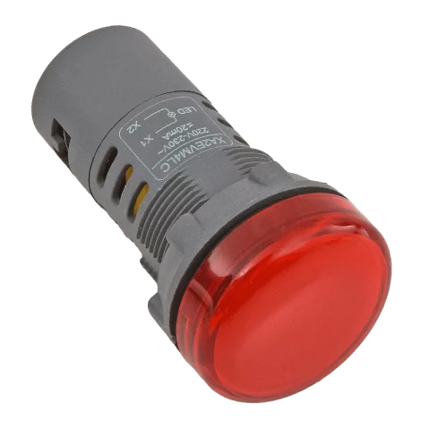 Schneider Jelzőlámpa LED 230V AC piros D22 Harmony Easy XA2EVM4LC
