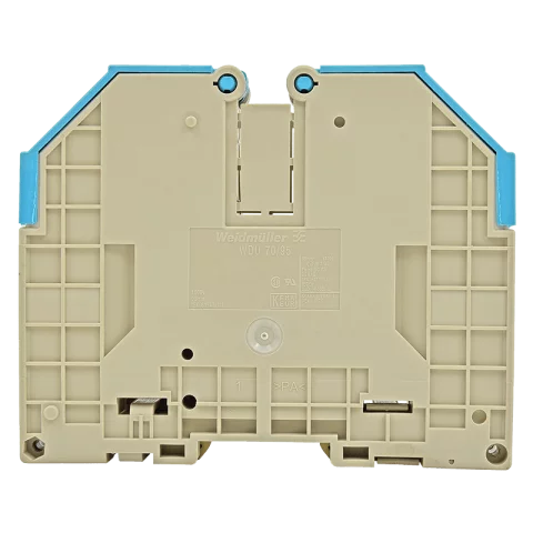 Sorkapocs 70/95 kék sínre szerelhető Weidmüller WDU 70/95 BL 1024680000