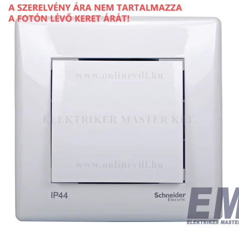 Schneider SEDNA kapcsoló 101 egypólusú villanykapcsoló IP44 rugós bekötés krém SDN0100323