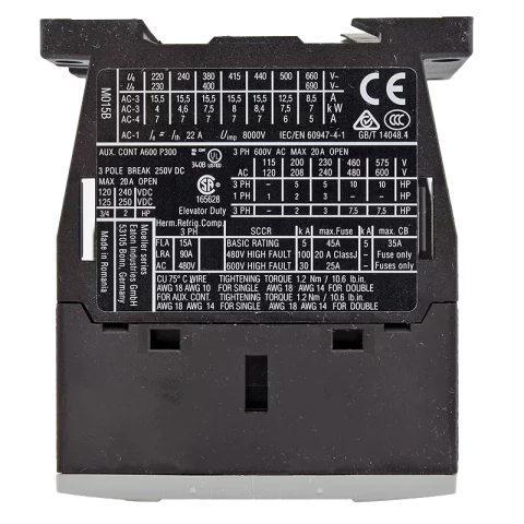 Eaton Teljesítmény kontaktor 7,5kW/400V 1 NO DILM15-10 AC 230V 290058