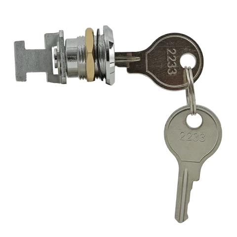 Kulcsos zár THP-D sorozatú elosztókhoz Kulcsszerkezet fém Zárszerkezet Technoplast THP-LockDM