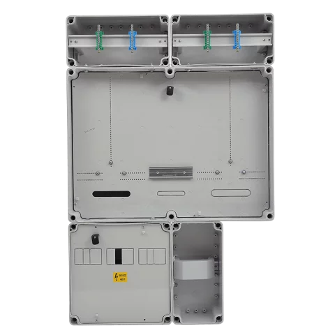 Csatári Plast PVT 6075 Á-V Fm-SZ ÁK 1/3 fázisú kombinált villanyóra szekrény (n+é) 80A szabadvezeték