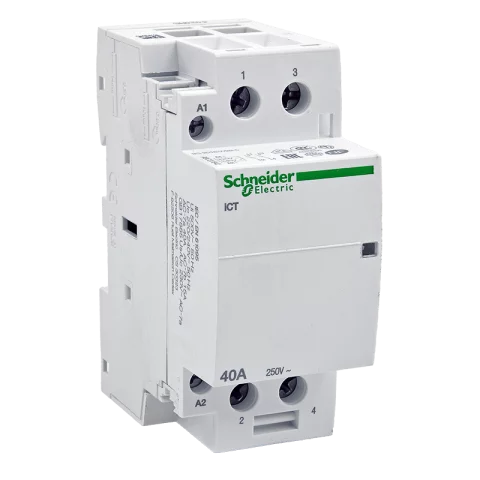 Schneider Mágneskapcsoló 40A 230V 2NO Schneider Acti9 iCT40A A9C20842