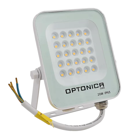 LED Reflektor 20W 4500K természetes fehér IP65 SMD Fehér Optonica FL5705