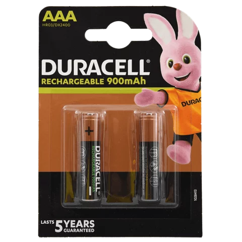 Duracell Mikro ceruza akkumulátor 900mAh LR03/AAA tölthető elem TURBO (2-es bliszter)
