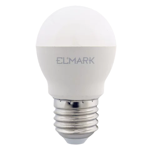E27 LED Izzó 8W 2700K meleg fehér G45 Kisgömb Elmark 99LED911