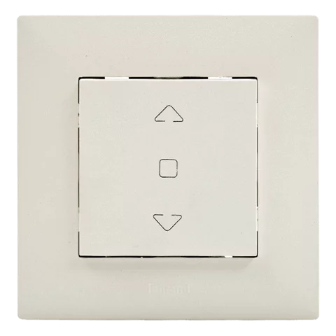 Legrand Niloé Step Redőnykapcsoló 3 állású rugós bekötés fehér 863144