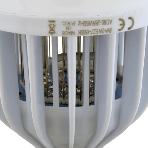 Elektromos rovarcsapda E27 LED Izzó 8W 4500K természetes fehér izzóval Optonica 1819