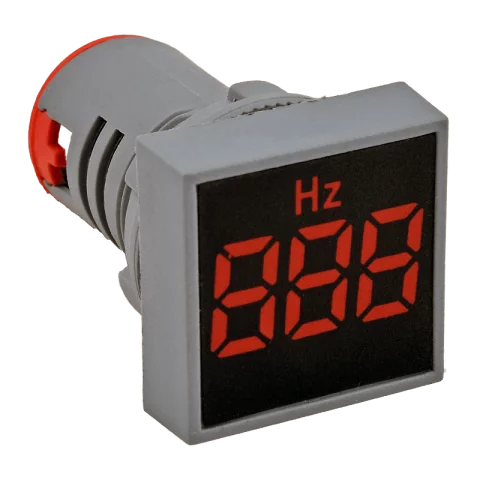 Digitális Frekvenciamérő 22mm furat négyzet Digitális kijelzővel 35-99HzAC Hertzmérő Elmark EL-ED16S