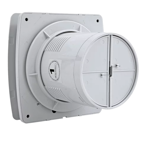 Elszívó Ventilátor 100 mm 12W Időzítős Golyóscsapágyas Visszacsapó szeleppel Fehér Commel 420-202