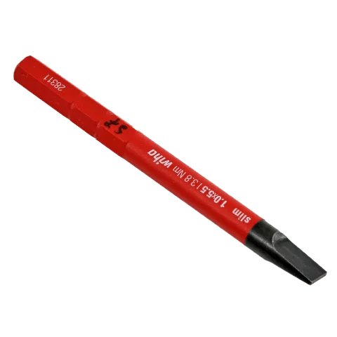 Csavarhúzó bit szár 5,5x75x1,0mm 1000V Behajtóhegy Bit fej Slimbit KIF-FAM Wiha 72-34581