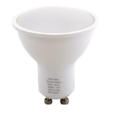 GU10 LED Spot Izzó 6W 3000K meleg fehér Spectrum WOJ13265