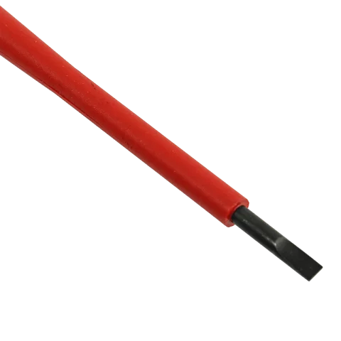 Lapos szigetelt csavarhúzó 0,5x3,0x100mm Villanyszerelő csavarhúzó KIF-FAM Wiha 72-00821