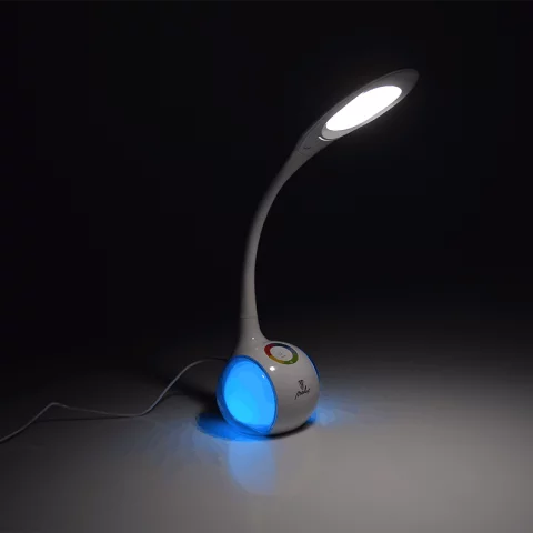 Asztali Lámpa 7W LED RGB 4000K Állítható fényerő Fehér Nedes Emily DL3401/W