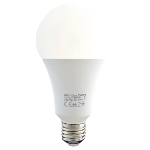 E27 LED Izzó 20W 4000K természetes fehér 2500lm A80 Commel 305-818