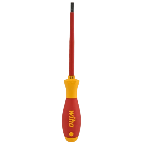 Lapos szigetelt csavarhúzó 1,0x5,5x125 mm 1000V Villanyszerelő csavarhúzó KIF-FAM Wiha 72-00826
