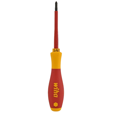 Keresztélű szigetelt csavarhúzó PH1 80x191 mm 1000V Villanyszerelő csavarhúzó KIF-FAM Wiha 72-00847