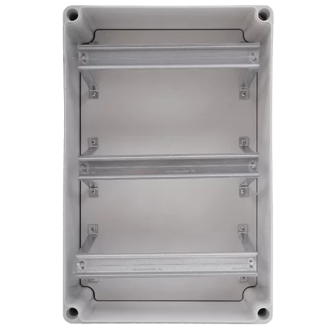 Csatári Plast csoportos mérő modul PVT 3045 ÁK 3x12 mért oldali elmenő áramköri szekrény CSP21.f116