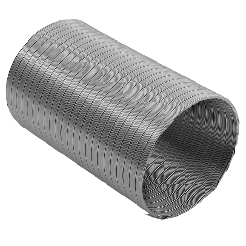 Aluvent cső 125/1m Flexibilis légcsatorna 125mm Légtechnikai cső 1m Vents Aluvent 125/1