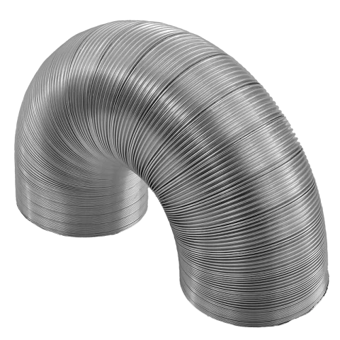 Aluvent cső 100/1m Flexibilis légcsatorna 100mm Légtechnikai cső 1m Vents Aluvent 100/1