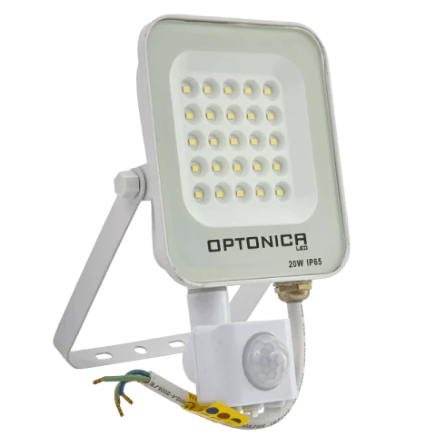 LED Reflektor Mozgásérzékelővel 20W 6000K Fehér Optonica SMD 5763